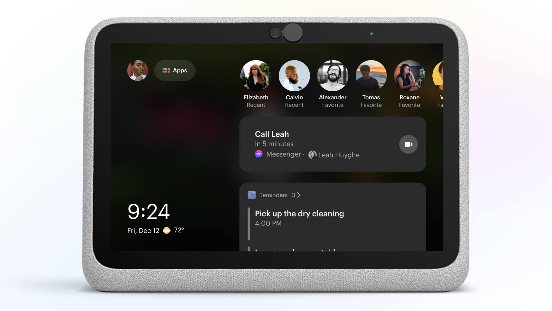 Portal Reminders — screen 1